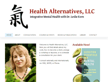 Tablet Screenshot of healthalt.org